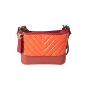 Chanel Vintage Pre-owned Laeder chanel-vskor Orange, Dam