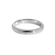 Tiffany & Co. Pre-owned Pre-owned Platina ringar Gray, Dam