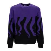Octopus Original Jumper Svart/Lila Streetwear Purple, Herr