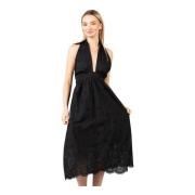 Pinko Maxi Dresses Black, Dam