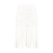 Pinko Midi Skirts White, Dam