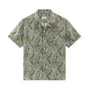 Woolrich Short Sleeve Shirts Multicolor, Herr