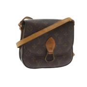 Louis Vuitton Vintage Pre-owned Canvas louis-vuitton-vskor Brown, Dam