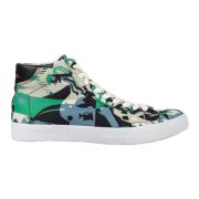 PS By Paul Smith Grön Glory Sneakers Multicolor, Herr