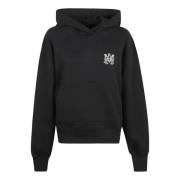 Amiri Stiligt Svart Bomulls Sweatshirt för Kvinnor Black, Dam