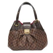 Louis Vuitton Vintage Pre-owned Canvas louis-vuitton-vskor Brown, Dam