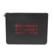 Givenchy Pre-owned Pre-owned Laeder kuvertvskor Black, Dam