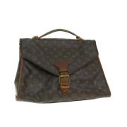 Louis Vuitton Vintage Pre-owned Canvas handvskor Brown, Dam