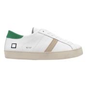 D.a.t.e. Vit Grön Hill Calf Sneakers Multicolor, Herr