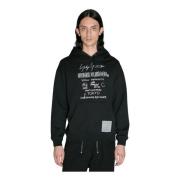 Yohji Yamamoto Sweatshirts Hoodies Black, Herr