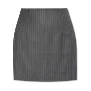 Gauge81 Mani Pinstripe kjol Gray, Dam