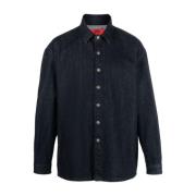 424 Denim Shirts Blue, Herr