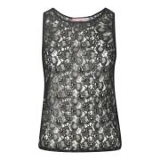 Chiara Ferragni Collection Sleeveless Tops Black, Dam