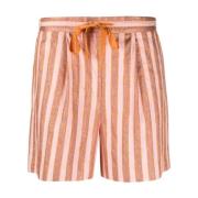 Forte Forte Casual Shorts Pink, Dam