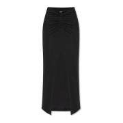 IRO Rokaya kjol med veck Black, Dam