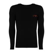 Emporio Armani Sweatshirts Black, Herr