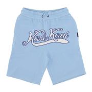 Karl Kani Ljusblå Diner Sweatshorts Streetwear Blue, Herr