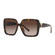 Tiffany Modern Woman Sunglasses Dark Havana/Brown Shaded Brown, Dam