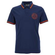 Versace Jeans Couture Polo Skjorta Kollektion Blue, Herr