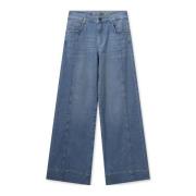 MOS Mosh Loose-fit Jeans Blue, Dam