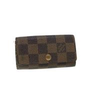 Louis Vuitton Vintage Pre-owned Canvas nyckelhllare Brown, Dam