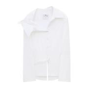 Courrèges Blouses Shirts White, Dam