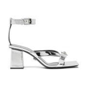 Versace High Heel Sandals Gray, Dam