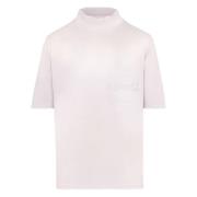 Maison Margiela Klassisk Vit T-shirt Purple, Herr