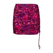 Erika Cavallini Stiliga Mini Kjolar för Kvinnor Purple, Dam