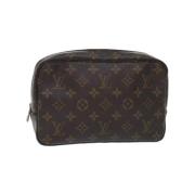 Louis Vuitton Vintage Pre-owned Canvas louis-vuitton-vskor Brown, Dam