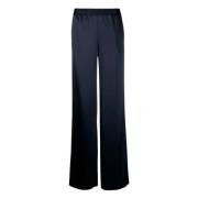 PT Torino Wide Trousers Black, Dam