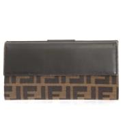 Fendi Vintage Pre-owned Canvas plnbcker Brown, Dam