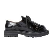 Marni Laced Shoes Black, Dam