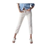 Salsa Cropped Trousers White, Dam