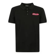 Dsquared2 Polo Shirts Black, Herr