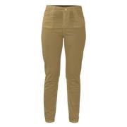 Kocca Slim-fit Trousers Brown, Dam