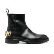 Moschino Ankle Boots Black, Dam