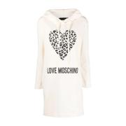 Love Moschino Midi Dresses White, Dam