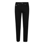 Versace Jeans Couture Slim-fit Trousers Black, Herr
