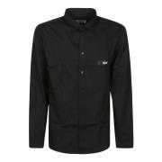 Versace Jeans Couture Casual Shirts Black, Herr