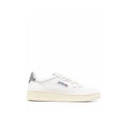 Autry Medalist Låga Sneakers I Läder White, Dam