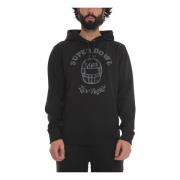 Boss W-Receiver-Nfl Sweatshirt with hood Black, Herr
