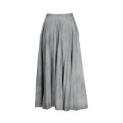 Dior Vintage Pre-owned Bomull nederdelar Gray, Dam