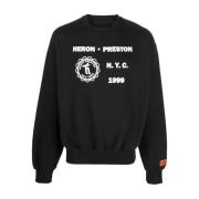 Heron Preston Sweatshirts Black, Herr