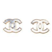 Chanel Vintage Pre-owned Metall chanel-smycken Gray, Dam