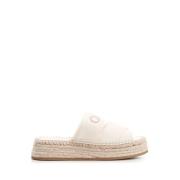 Chloé Sliders White, Dam