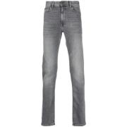 Tommy Hilfiger Grå Straight Alma Jeans Gray, Herr