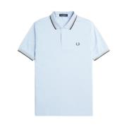 Fred Perry Twin Tipped Polo Shirt Blue, Herr