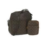 Louis Vuitton Vintage Pre-owned Canvas louis-vuitton-vskor Brown, Dam