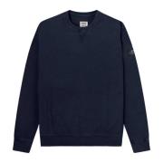 Ecoalf Deep Navy Sweatshirt Gastnewar0863 Blue, Herr